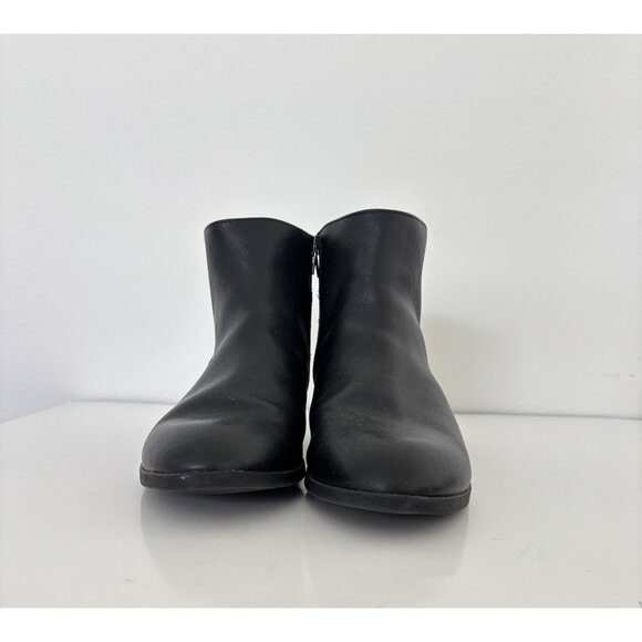 Kelly & Katie Boots 11 Ankle Double Buckle Side Zip Urban Casual Street Style - Picture 4 of 16